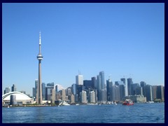 View of the Harbourfront the tour boat 021